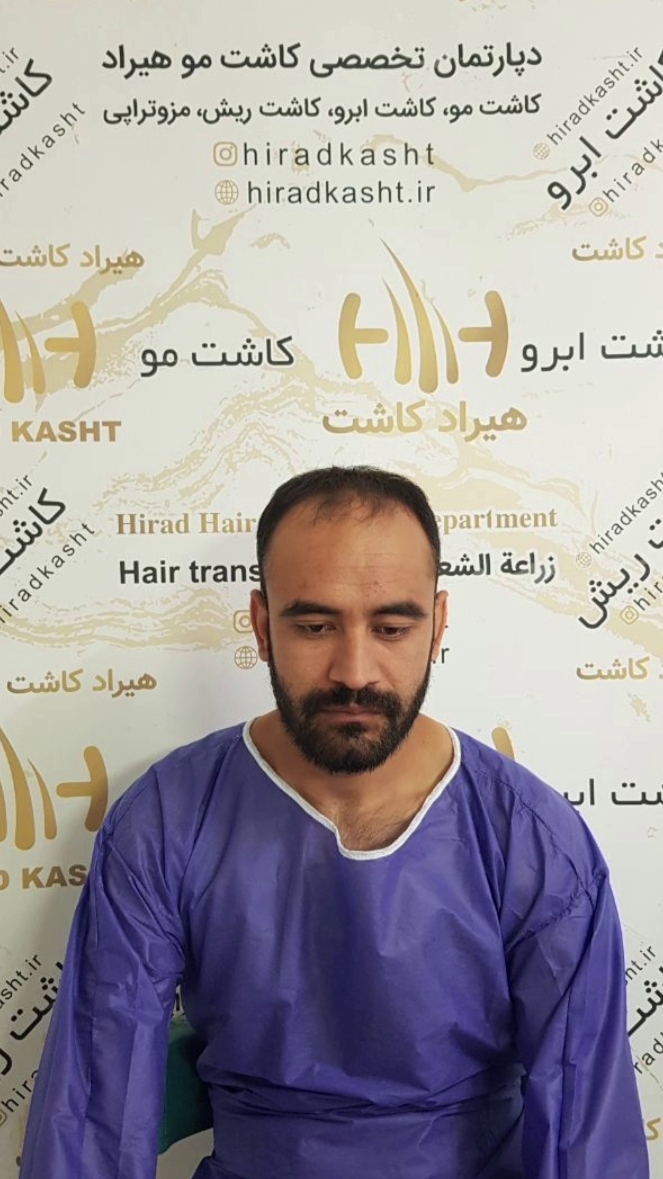 تصویر محیط دپارتمان تخصصی کاشت مو کاشت ابرو هیراد